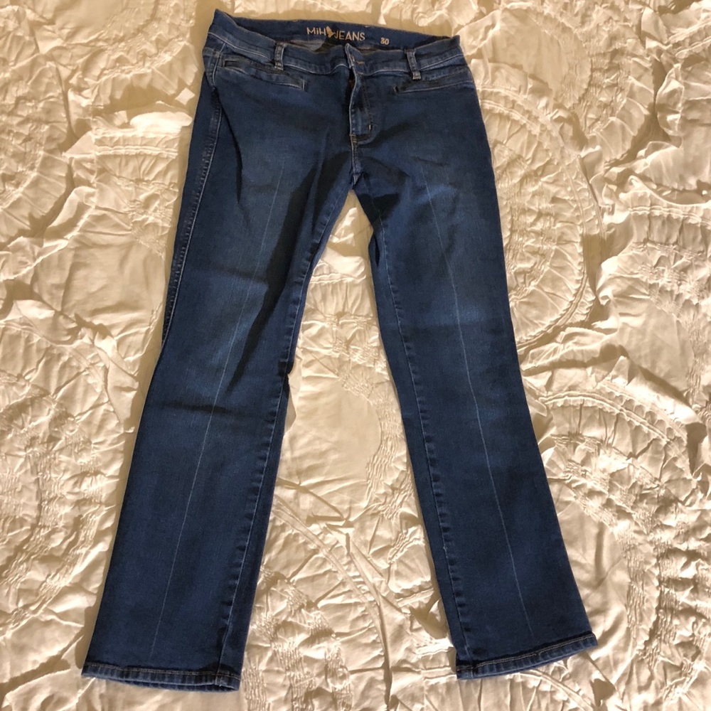 Like new MIH jeans medium dark blue bootcut jeans